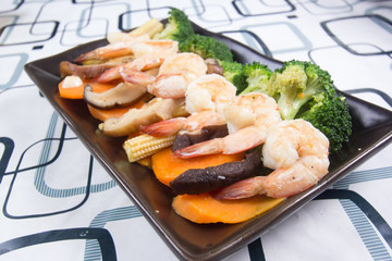 Stir fry Broccoli with shrimp