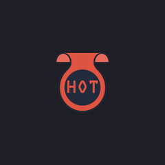 Hot computer symbol