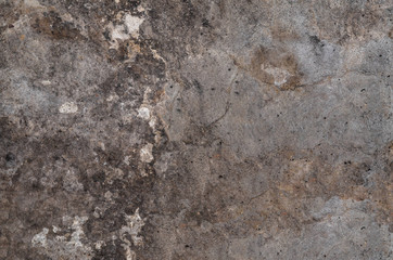 old spotty stained concrete wall texture background. gray color