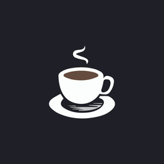 Hot coffe computer symbol