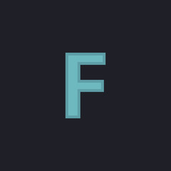 Letter F computer symbol