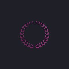 triumph wreath computer symbol