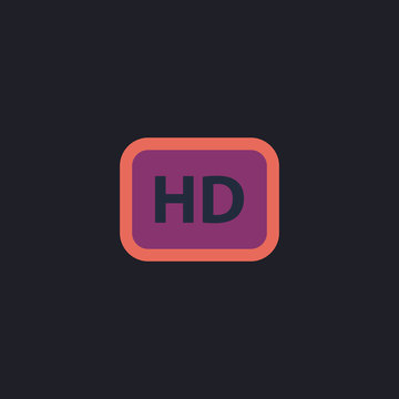 HD computer symbol
