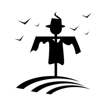 Scarecrow Icon Illustration