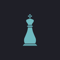 Chess king computer symbol