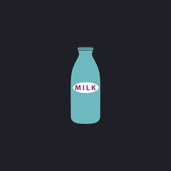 Milk bottle computer symbol
