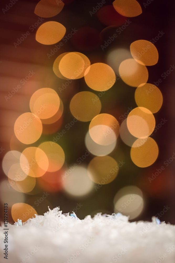 Aufkleber composite image of spangles background