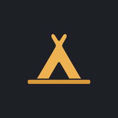 Wigwam computer symbol © burntime555