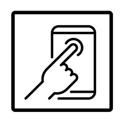 Icon / Mobile Phone / Smartphone / Handy