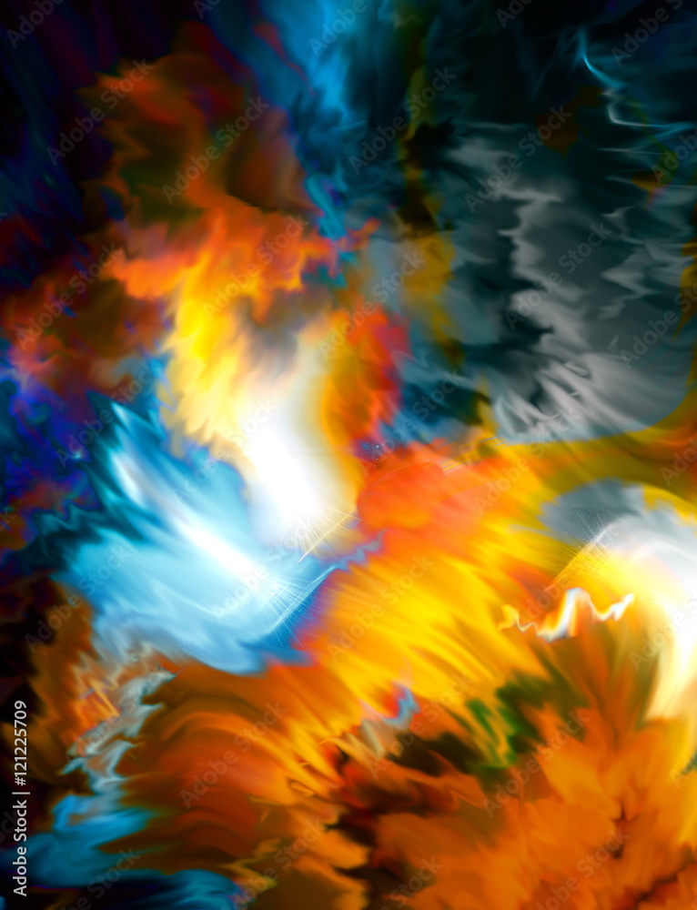 Poster Abstract background and color effect and structure.