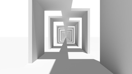 Abstract corridor