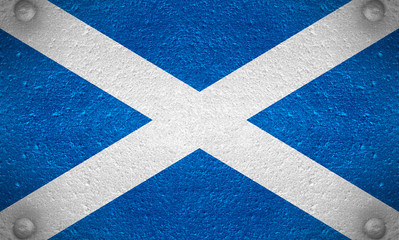 Fototapeta na wymiar flag of Scotland