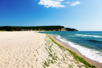 Sea coast in Bulgaria