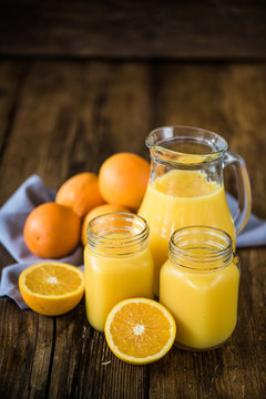 fresh hand squeezed natural orange juice