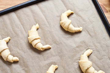 Croissant Teiglinge