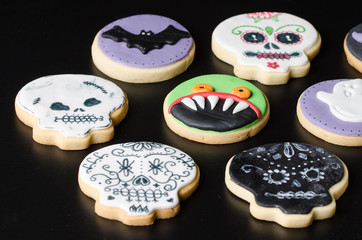 Halloween homemade cookies