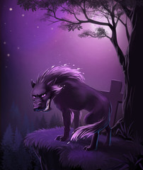 Obraz na płótnie Canvas wolf