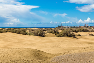 Maspalomas Dunes-Gran Canaria,Canary Islands,Spain