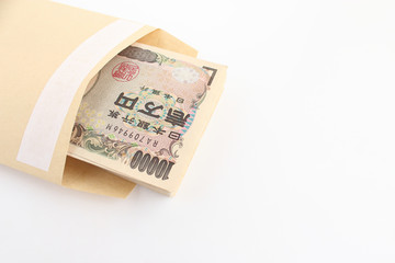 封筒とお金
