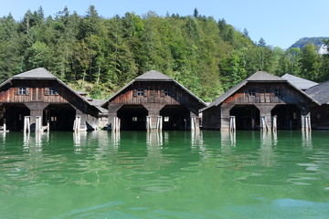 Bootshütten Königssee