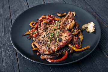 Club steak. Meat ribs