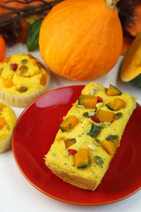 かぼちゃの蒸しパン