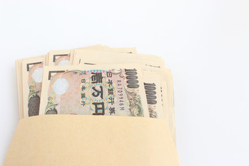 封筒とお金