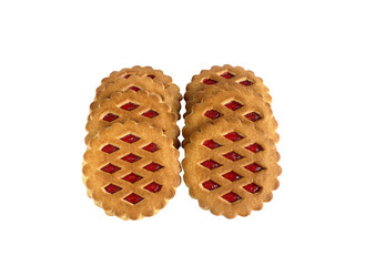 tasty and healthy cookies for health. isolated on white background without shadows.easy to cut for your design.
