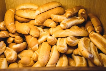 Loaf of breads in abundant