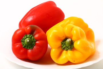 Peperoni crudi composizione