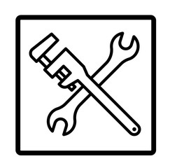 Werkzeug / Icon / Vektor