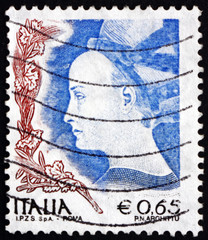 Postage stamp Italy 2004 Princess of Trebizonde, by Pisano