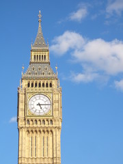 Fototapeta na wymiar Big Ben, Clock Tower, UK