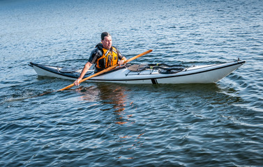Fototapeta premium kayak rolling technique end 11