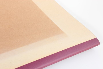 ノートの日焼け