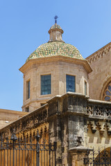 Fototapeta na wymiar View to Tarragona cathedral, Spain