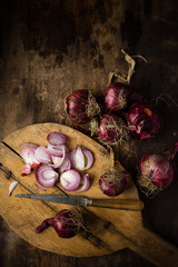 Rustic Red Onions
