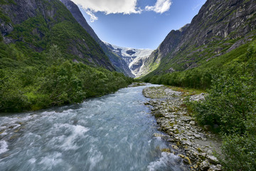 Beautiful landscape of Norway, Scandinavia - panorama 