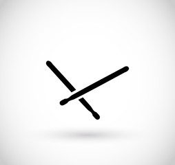 Drum sticks icon