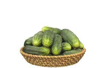 Cucumber much in braided cup