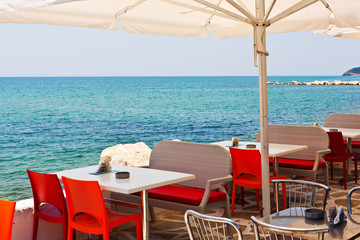 Beach restaurant