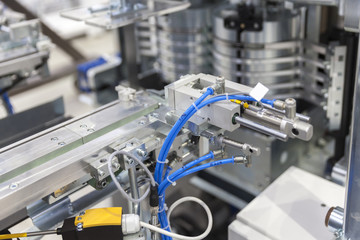 packaging machine close up