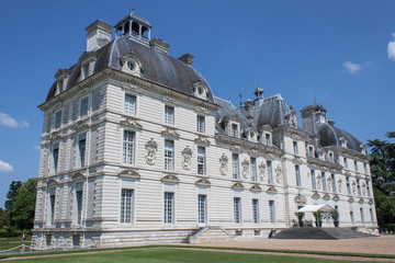 Fototapeta na wymiar The Chateau de Cheverny in the Loire Valley