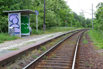 Obraz premium Verlassener Bahnhof - Lost Place