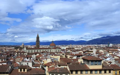 Deurstickers Florence Skyline © Caitlin