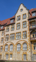 Fototapeta na wymiar Old building in the historical center of Bielefeld