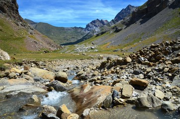 Source et eaux glaciales du gave, Gavarnie