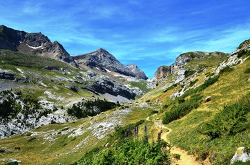 Plateau de belle vue, Cirque de Gavarnie en France