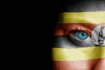 Supporter of Uganda