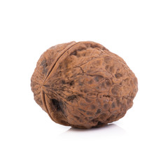 Obraz premium walnut isolated on the white background